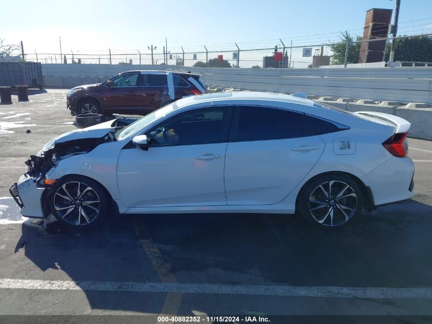 2019 Honda Civic Si VIN: 2HGFC1E56KH705090 Lot: 40882352