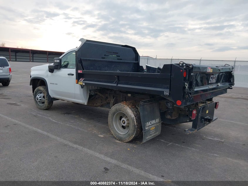 2022 Chevrolet Silverado 3500Hd Chassis Work Truck white truck gasoline 1GB3WRE74NF151521 photo #4