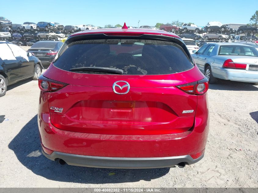 2019 Mazda Cx-5 Signature VIN: JM3KFBEY0K0583374 Lot: 40882382