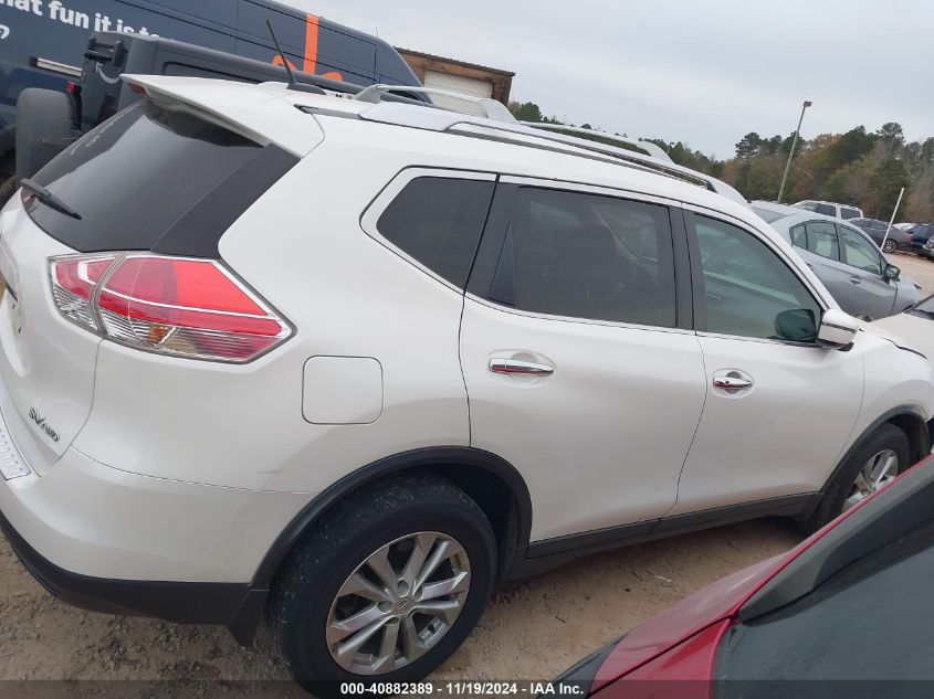 2016 Nissan Rogue Sv VIN: KNMAT2MV9GP665333 Lot: 40882389