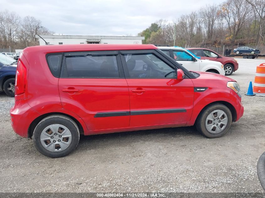 2013 Kia Soul VIN: KNDJT2A58D7617337 Lot: 40882404