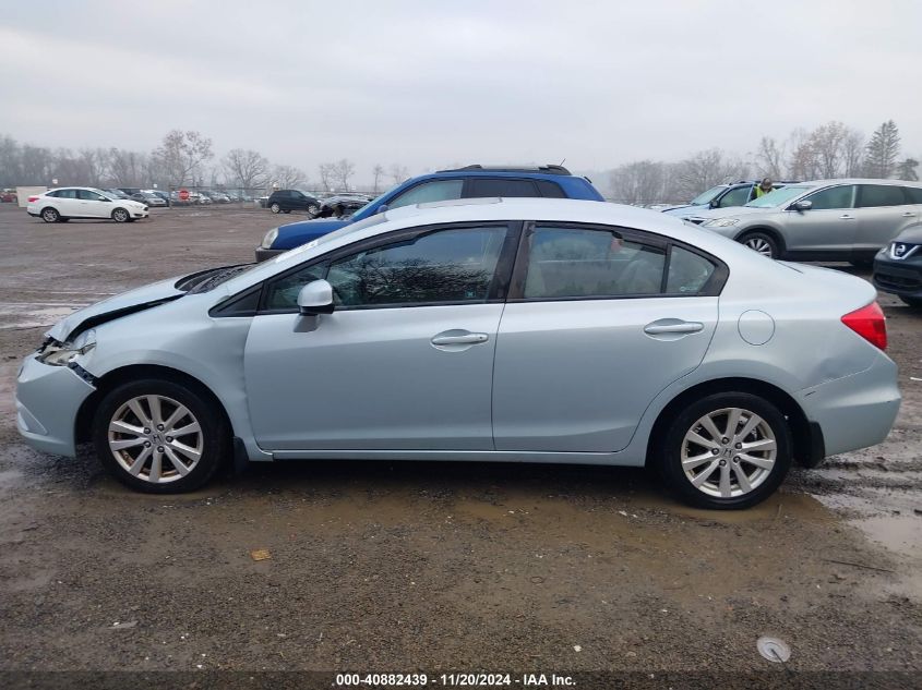 2012 Honda Civic Ex VIN: 19XFB2F88CE024569 Lot: 40882439