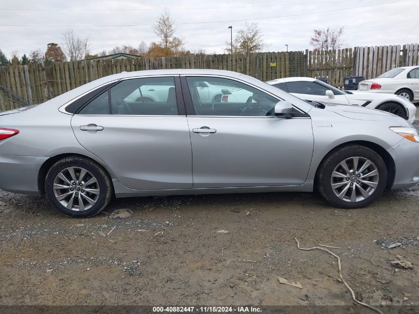 2015 Toyota Camry Hybrid Xle VIN: 4T1BD1FK5FU153563 Lot: 40882447