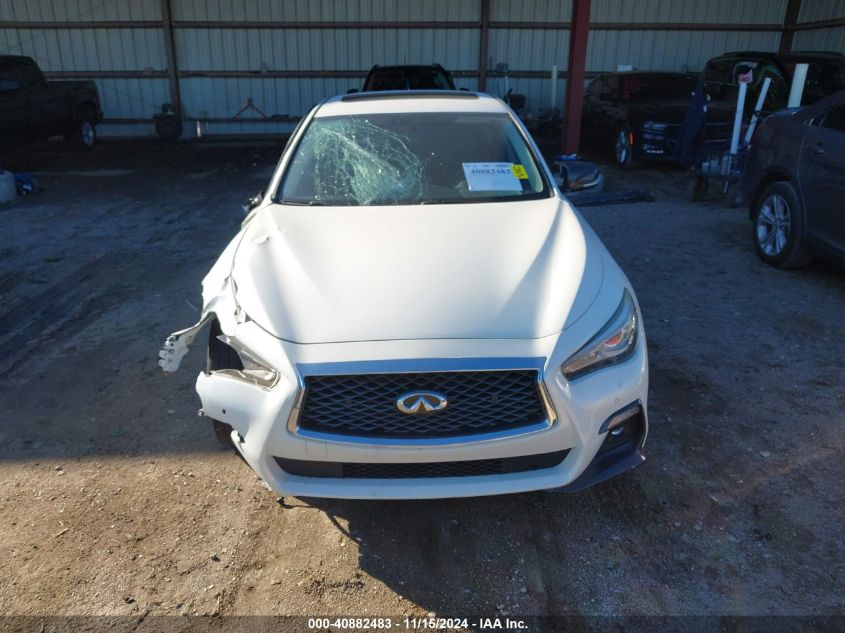 2018 Infiniti Q50 3.0T Sport VIN: JN1EV7AR8JM444852 Lot: 40882483