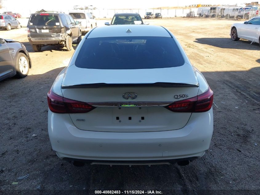 2018 Infiniti Q50 3.0T Sport VIN: JN1EV7AR8JM444852 Lot: 40882483