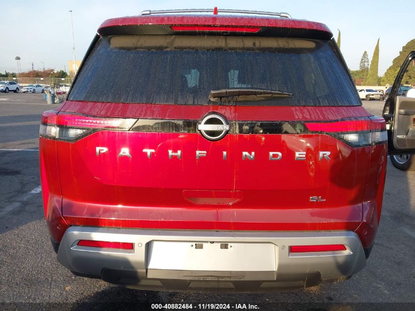 2023 Nissan Pathfinder Sl Fwd VIN: 5N1DR3CA4PC207217 Lot: 40882484