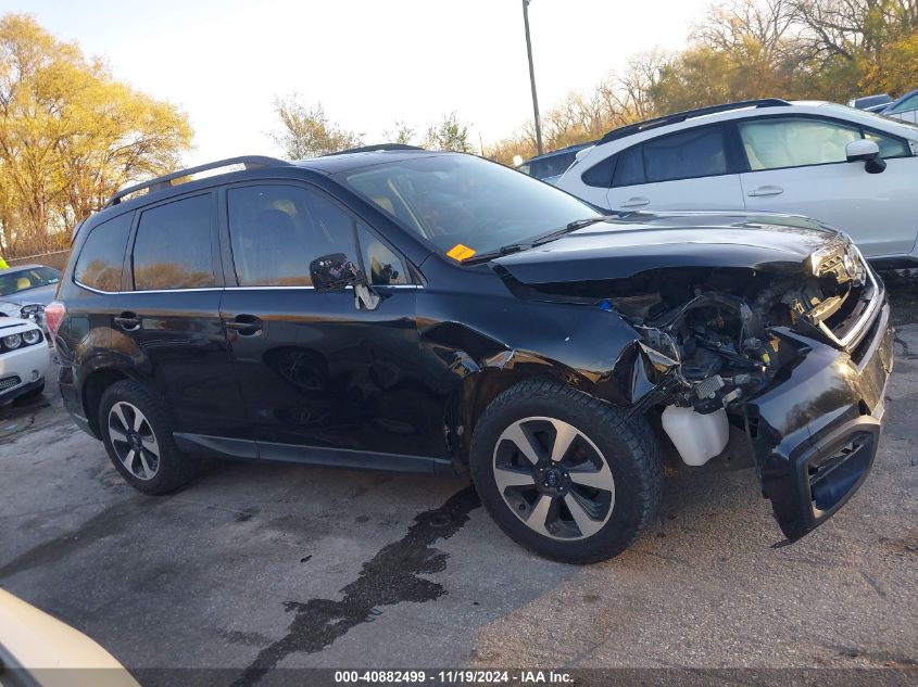 2018 Subaru Forester 2.5I Limited VIN: JF2SJAJC6JH507364 Lot: 40882499