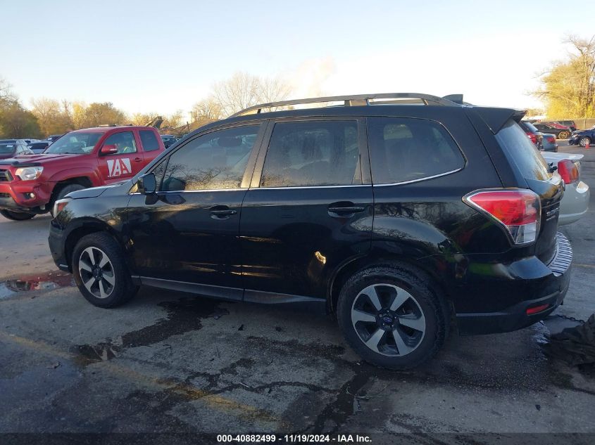 2018 Subaru Forester 2.5I Limited VIN: JF2SJAJC6JH507364 Lot: 40882499