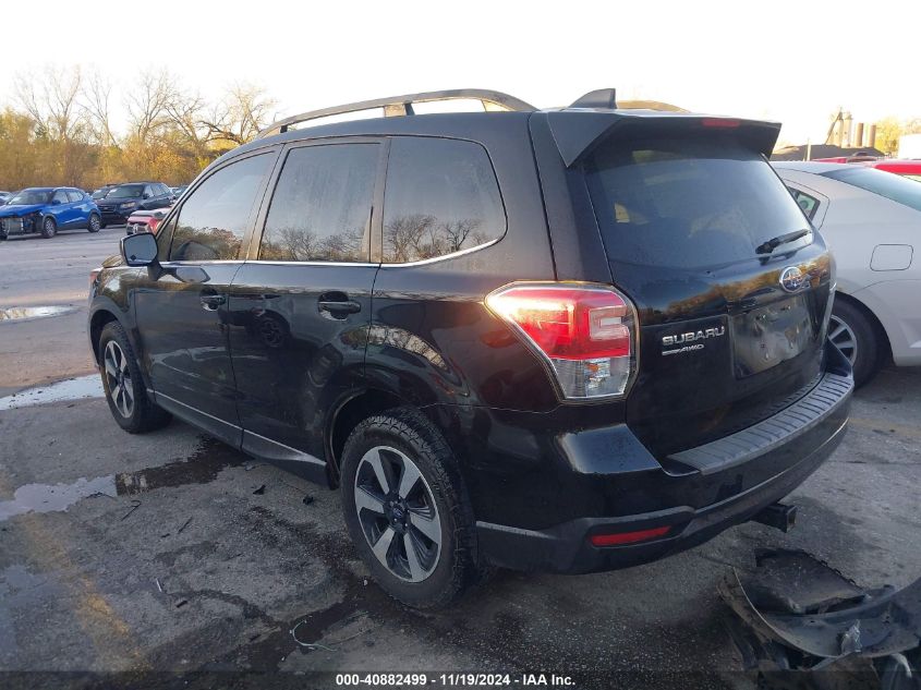 2018 Subaru Forester 2.5I Limited VIN: JF2SJAJC6JH507364 Lot: 40882499