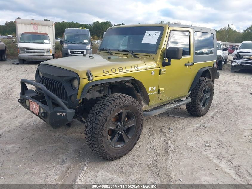 2007 Jeep Wrangler X VIN: 1J4FA24177L103344 Lot: 40882514