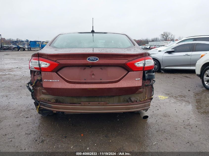 2016 FORD FUSION SE - 3FA6P0H71GR192245