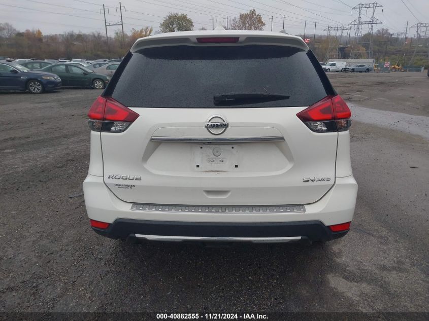 2018 Nissan Rogue Sv VIN: JN8AT2MV6JW347834 Lot: 40882555