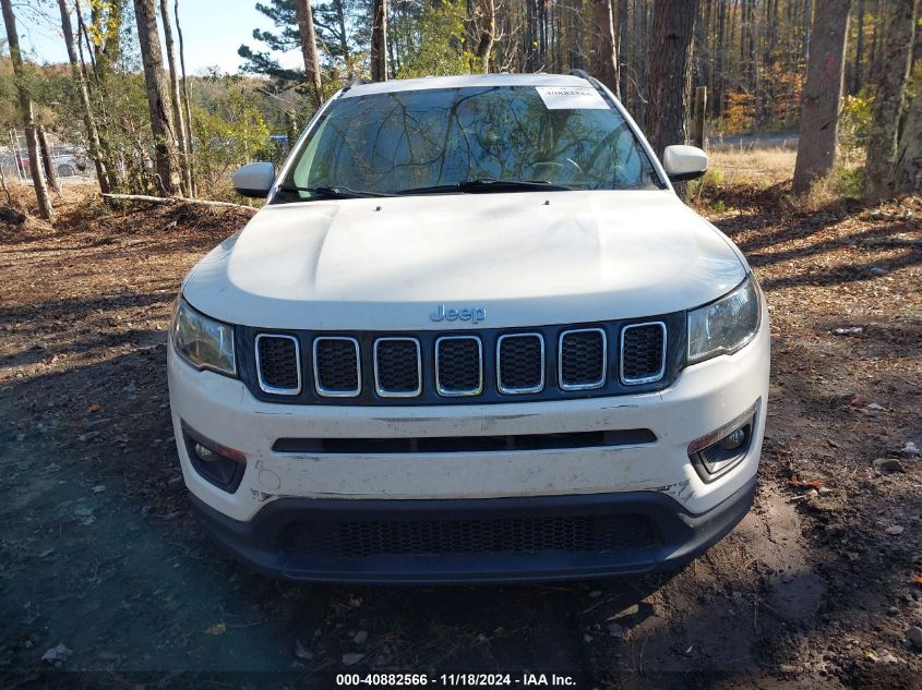 2017 Jeep Compass Latitude Fwd VIN: 3C4NJCBB1HT653230 Lot: 40882566