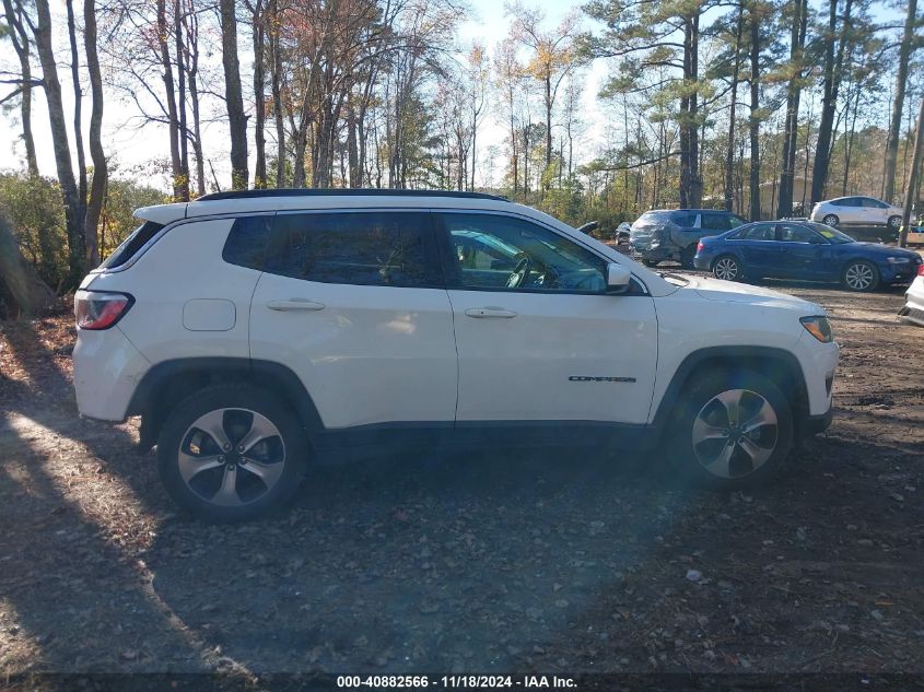 2017 Jeep Compass Latitude Fwd VIN: 3C4NJCBB1HT653230 Lot: 40882566