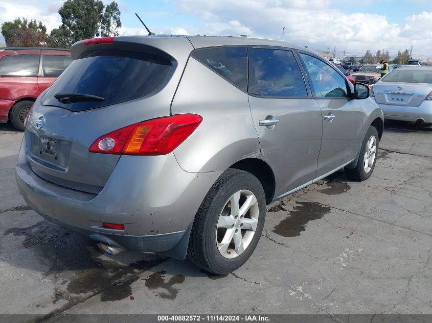 2010 Nissan Murano S VIN: JN8AZ1MU0AW017168 Lot: 40882572