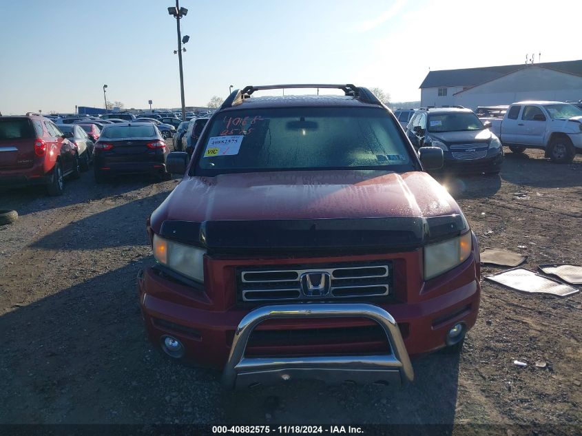 2006 Honda Ridgeline Rt VIN: 2HJYK16296H528499 Lot: 40882575