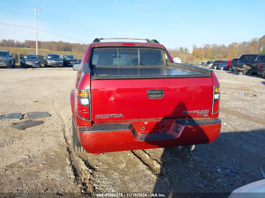 2006 Honda Ridgeline Rt VIN: 2HJYK16296H528499 Lot: 40882575