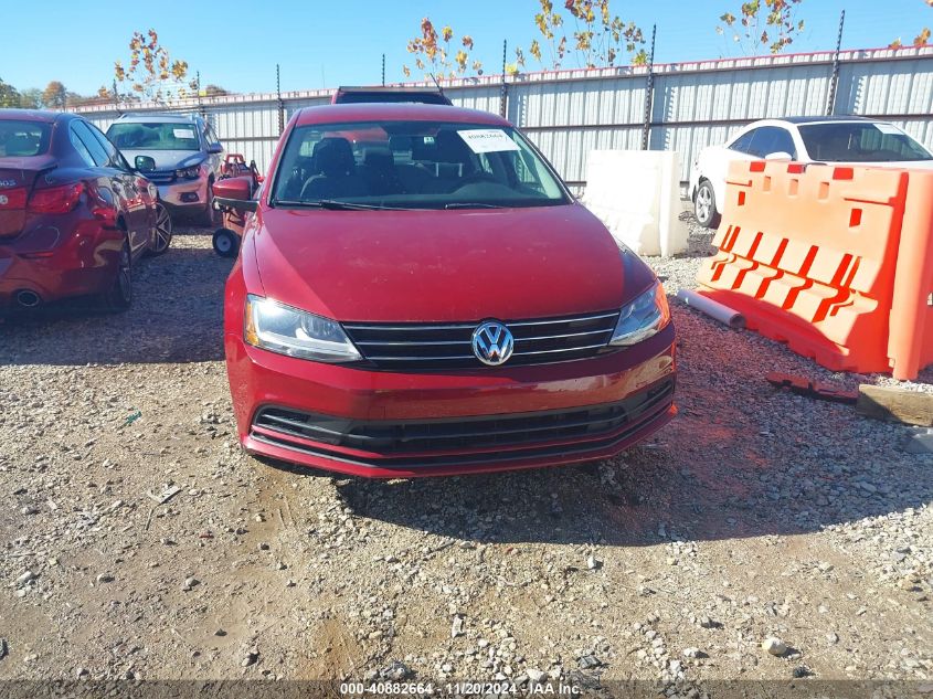 2017 Volkswagen Jetta 1.4T S VIN: 3VW2B7AJ3HM201772 Lot: 40882664