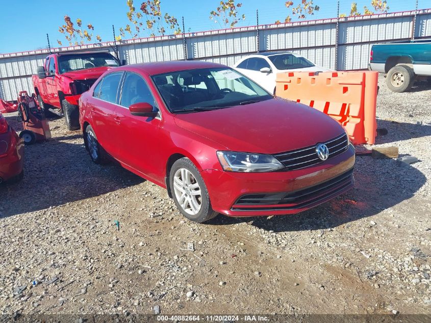 2017 Volkswagen Jetta 1.4T S VIN: 3VW2B7AJ3HM201772 Lot: 40882664