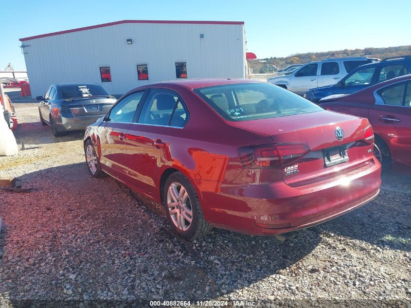 2017 Volkswagen Jetta 1.4T S VIN: 3VW2B7AJ3HM201772 Lot: 40882664