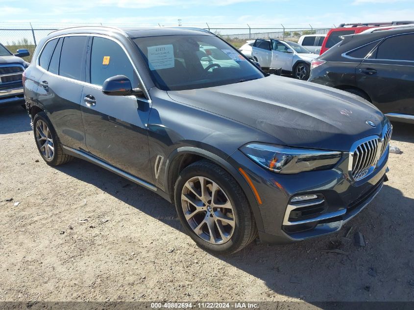 2021 BMW X5 Sdrive40I VIN: 5UXCR4C00M9G93760 Lot: 40882694