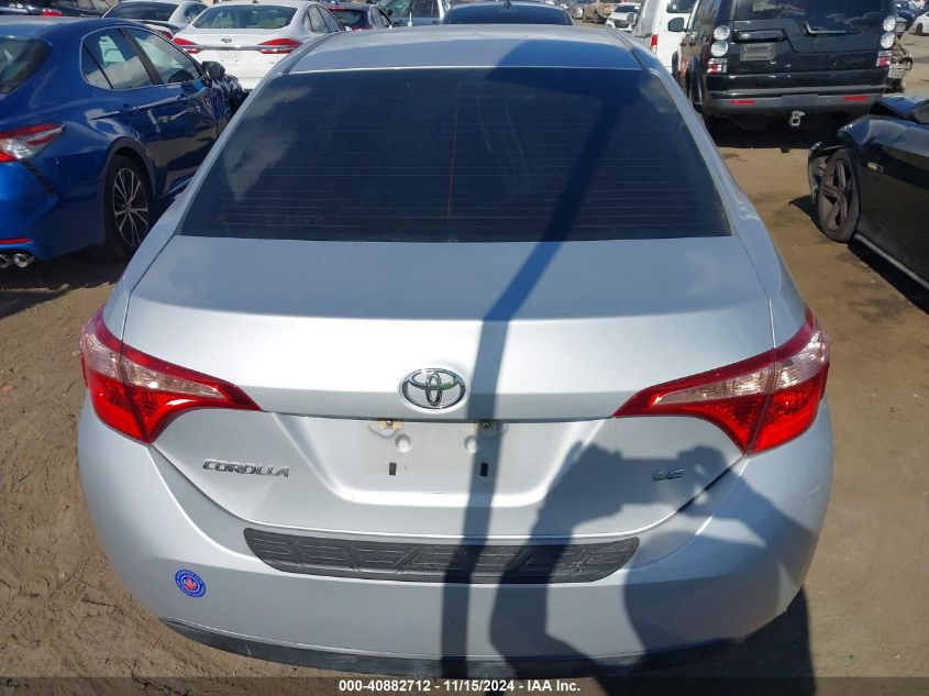 2017 Toyota Corolla Le VIN: 5YFBURHEXHP663384 Lot: 40882712