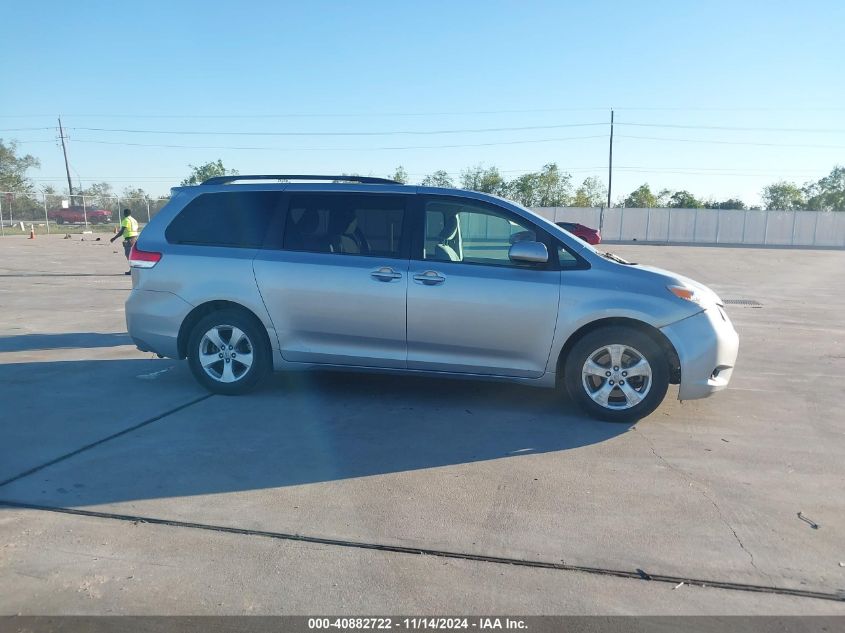 2013 Toyota Sienna Le V6 8 Passenger VIN: 5TDKK3DC2DS383550 Lot: 40882722