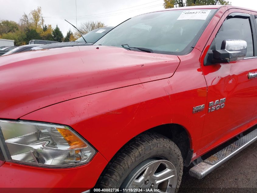 2018 Ram 1500 Lone Star Silver 4X4 6'4 Box VIN: 1C6RR7TT2JS118494 Lot: 40882736