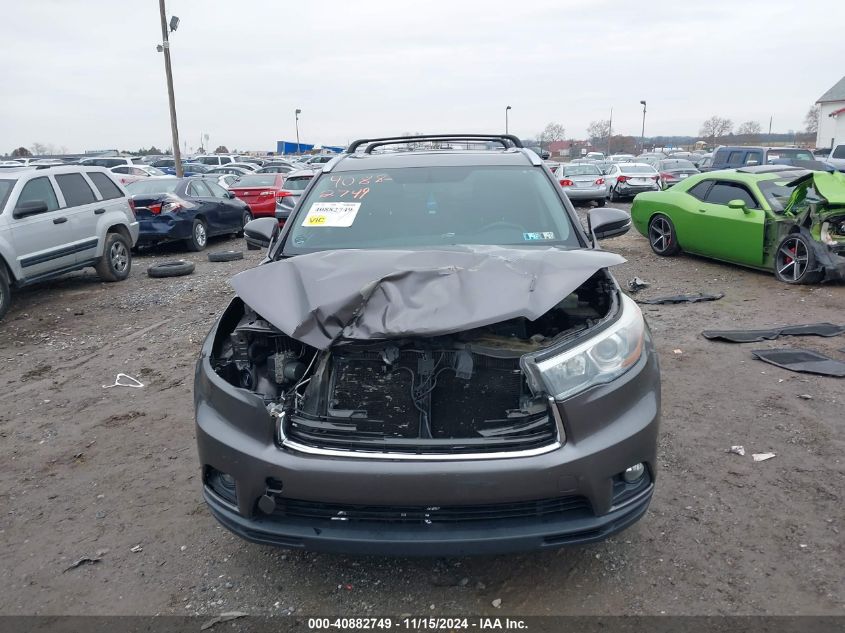 VIN 5TDJKRFH5FS154497 2015 Toyota Highlander, Xle V6 no.13