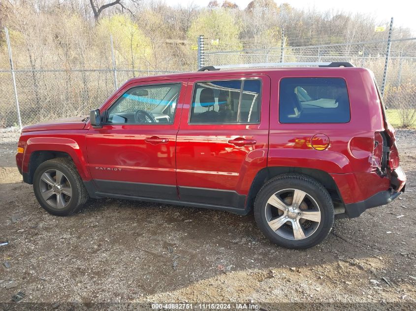 VIN 1C4NJPFAXHD161651 2017 JEEP PATRIOT no.14