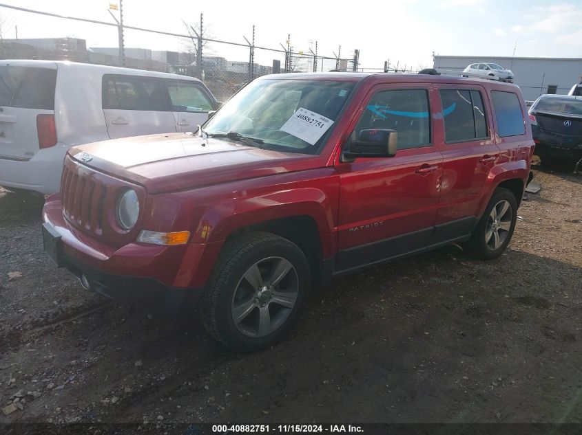 VIN 1C4NJPFAXHD161651 2017 JEEP PATRIOT no.2