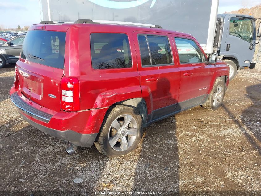 VIN 1C4NJPFAXHD161651 2017 JEEP PATRIOT no.4