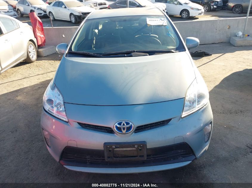 2013 Toyota Prius Three VIN: JTDKN3DUXD1641441 Lot: 40882775