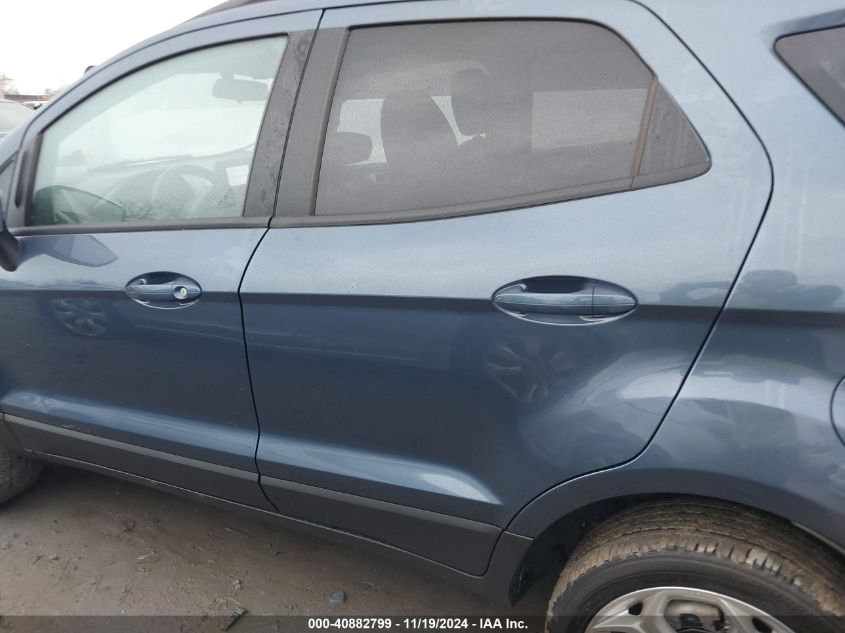 2022 Ford Ecosport Se VIN: MAJ6S3GL9NC460100 Lot: 40882799