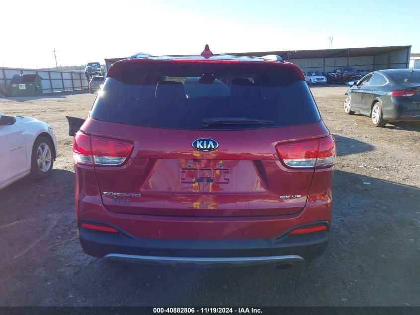 2016 Kia Sorento 3.3L Ex VIN: 5XYPH4A50GG146444 Lot: 40882806