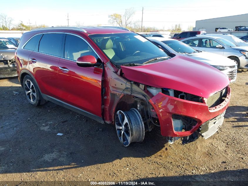 2016 KIA SORENTO 3.3L EX - 5XYPH4A50GG146444