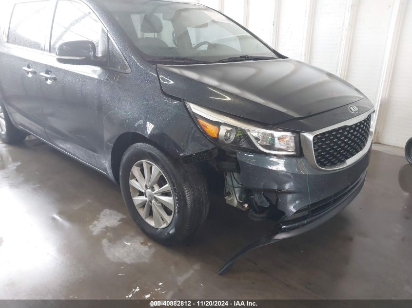 2016 Kia Sedona Lx VIN: KNDMB5C12G6129698 Lot: 40882812