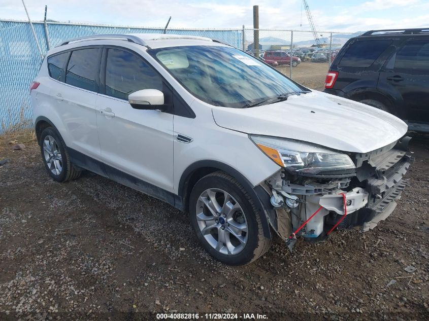 VIN 1FMCU9J96EUE27889 2014 Ford Escape, Titanium no.1