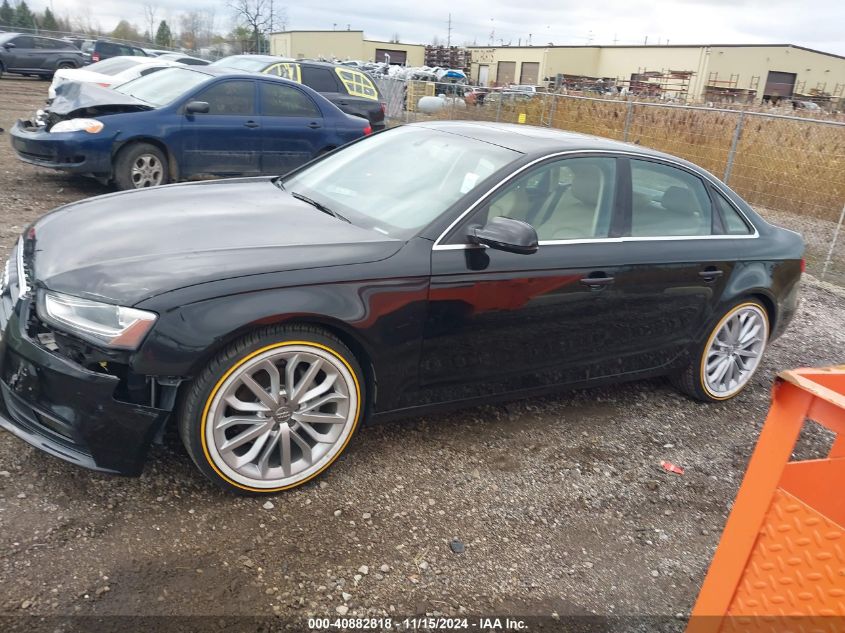 2013 Audi A4 2.0T Premium VIN: WAUFFAFL6DN010909 Lot: 40882818