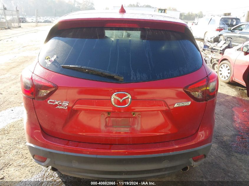 2016 Mazda Cx-5 Grand Touring VIN: JM3KE4DY8G0752337 Lot: 40882865