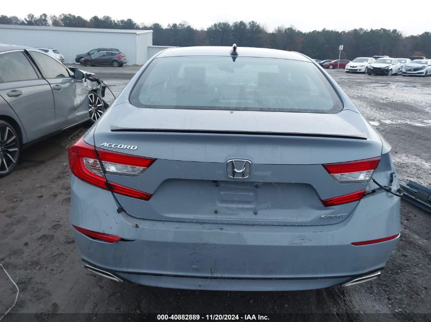 2021 Honda Accord Sport VIN: 1HGCV1F37MA106307 Lot: 40882889