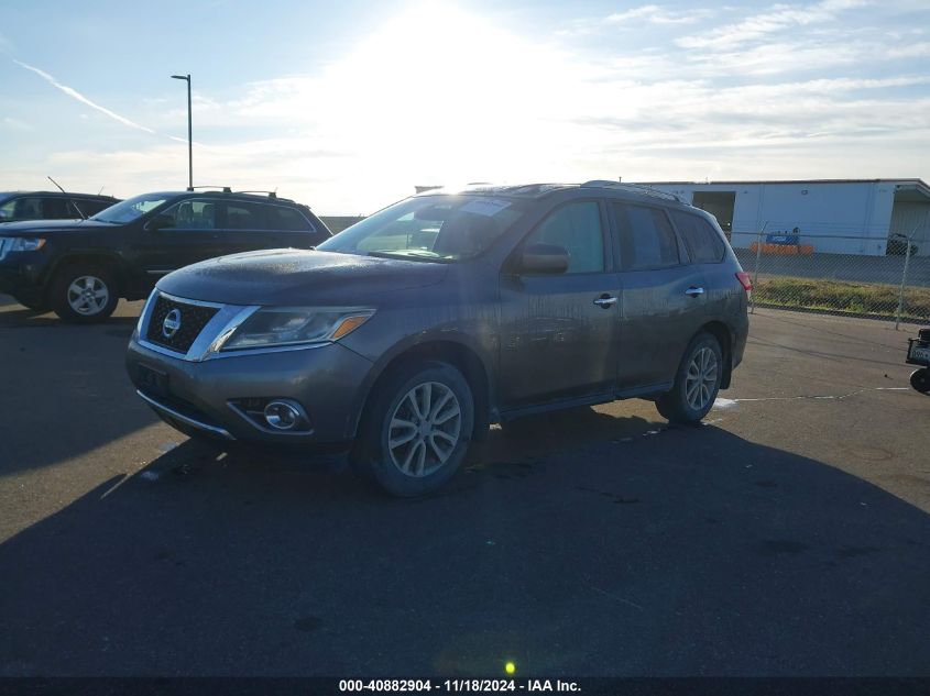 VIN 5N1AR2MM2FC706439 2015 Nissan Pathfinder, SV no.2