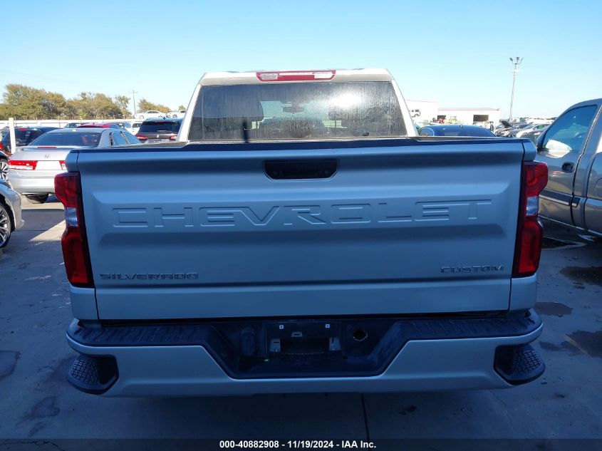 2019 Chevrolet Silverado 1500 Custom VIN: 3GCPWBEH7KG220743 Lot: 40882908