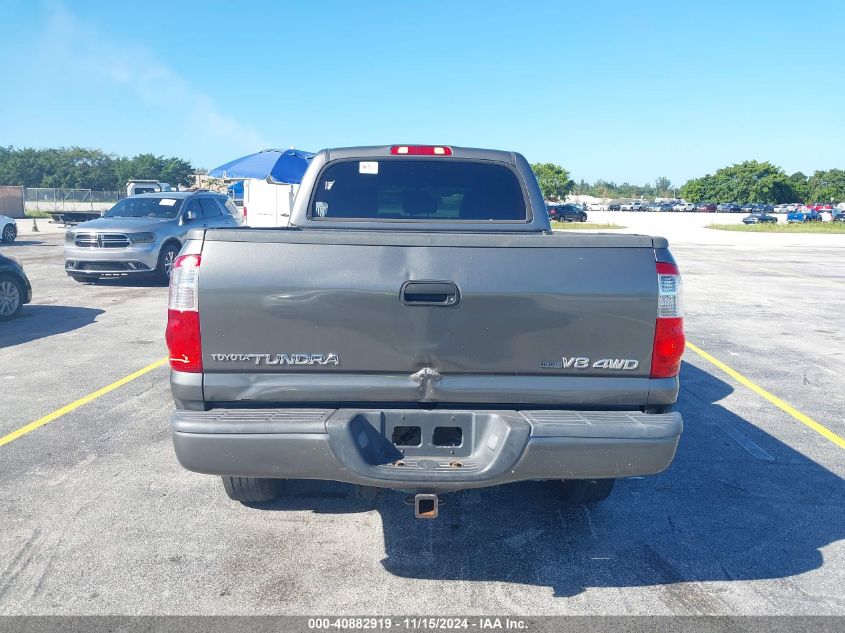 2006 Toyota Tundra Limited V8 VIN: 5TBDT48156S524742 Lot: 40882919