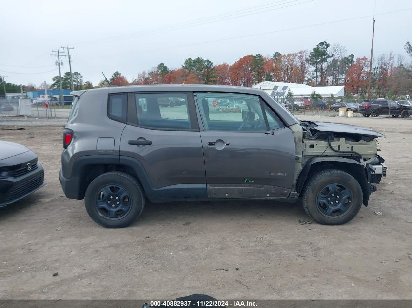 2017 Jeep Renegade Sport 4X4 VIN: ZACCJBAB7HPF98857 Lot: 40882937