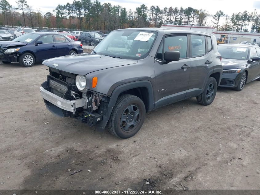 VIN ZACCJBAB7HPF98857 2017 Jeep Renegade, Sport 4X4 no.2