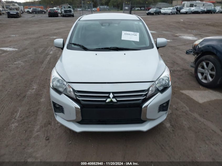 2022 Mitsubishi Mirage G4 Es VIN: ML32FUFJ5NHF05769 Lot: 40882940