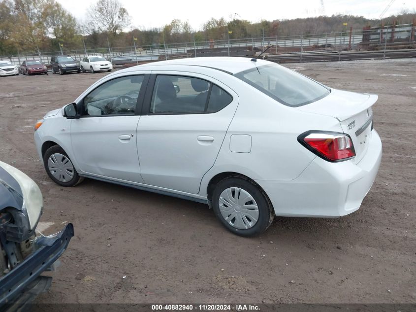 2022 Mitsubishi Mirage G4 Es VIN: ML32FUFJ5NHF05769 Lot: 40882940