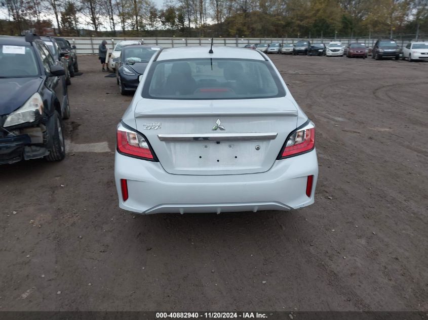 2022 Mitsubishi Mirage G4 Es VIN: ML32FUFJ5NHF05769 Lot: 40882940