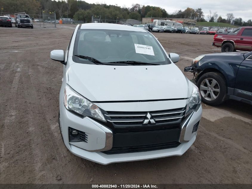 2022 Mitsubishi Mirage G4 Es VIN: ML32FUFJ5NHF05769 Lot: 40882940